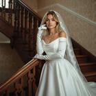 Bride on stairs 